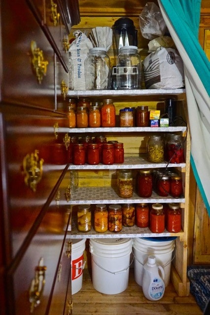 view of pantry