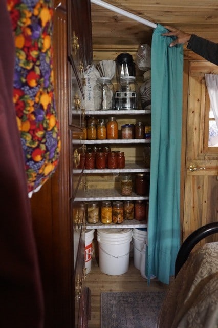 view of pantry