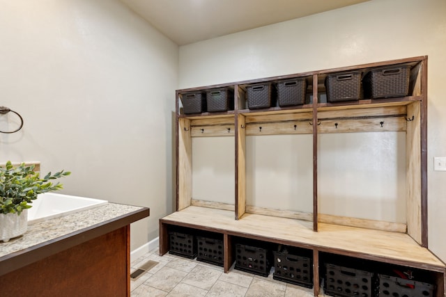 view of mudroom