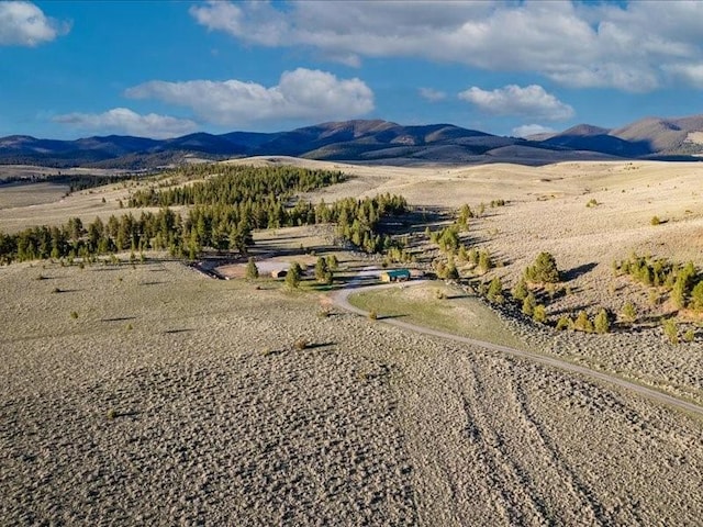 view of mountain feature