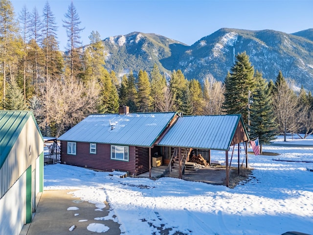 property view of mountains