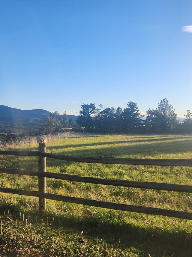 59 N Fork Rd, Townsend, MT 59644 - view of yard with a view of countryside and a mountain view