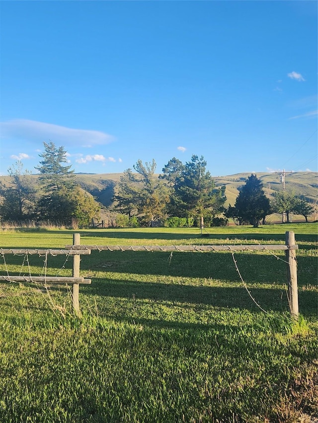59 N Fork Rd, Townsend, MT 59644 - view of yard featuring a view of countryside