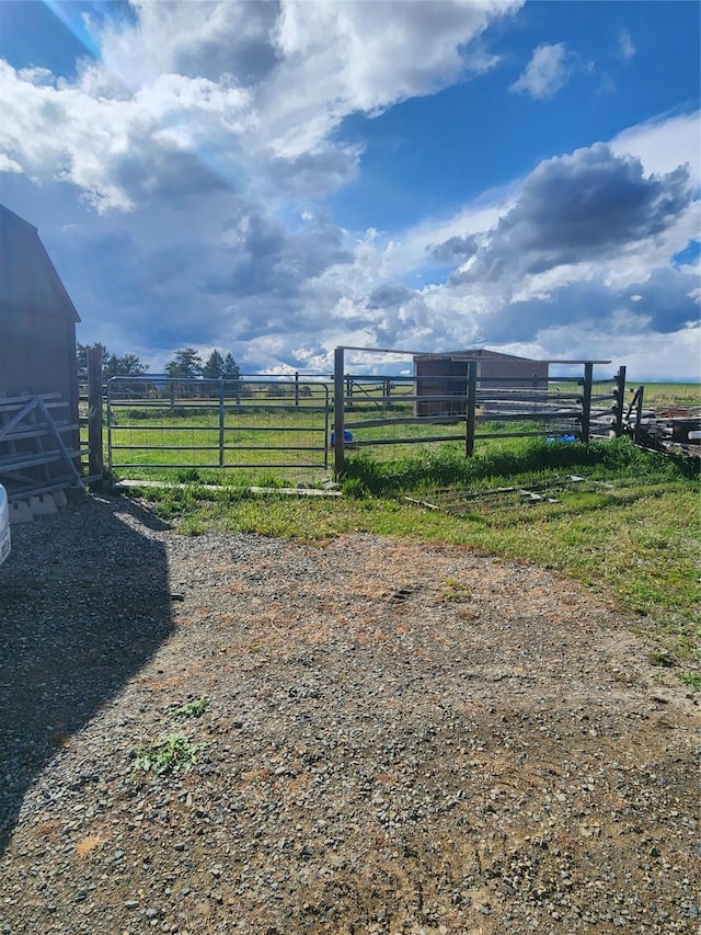 59 N Fork Rd, Townsend, MT 59644 - view of yard featuring a view of rural / pastoral area