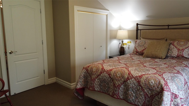 38648 Masumola Rd, Polson, MT 59860 - bedroom featuring baseboards, a closet, and carpet