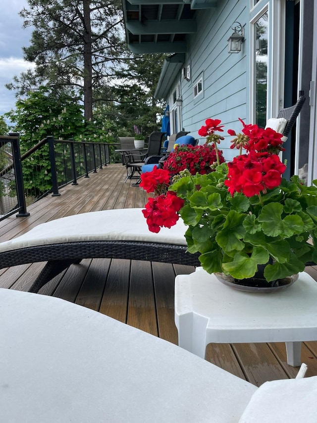 38648 Masumola Rd, Polson, MT 59860 - view of wooden deck
