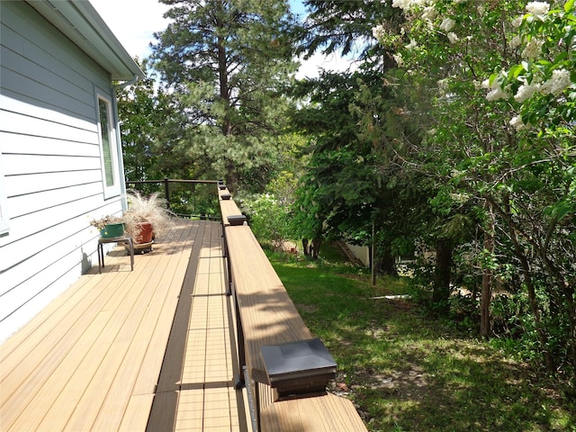 38648 Masumola Rd, Polson, MT 59860 - view of wooden terrace