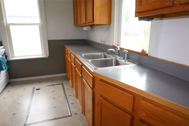 kitchen with sink