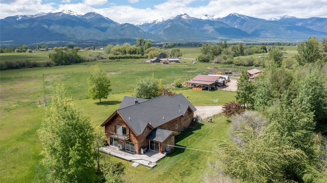 625 Middle Burnt Fork Rd, Stevensville, MT 59870 - view of rural area featuring agricultural land and a mountain backdrop
