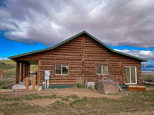 view of back of house