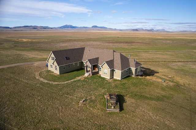 1030 Sun River Cascade Rd, Sun River, MT 59483 - drone / aerial view featuring a rural view and a mountain view