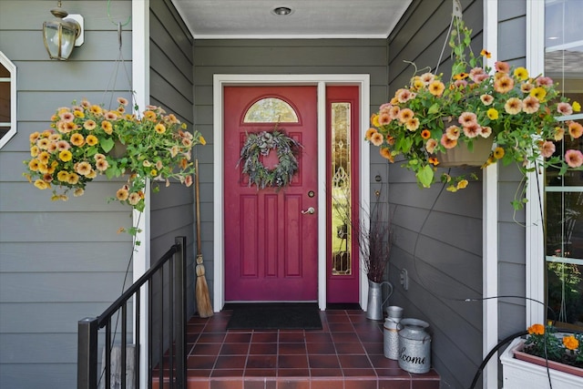 view of property entrance