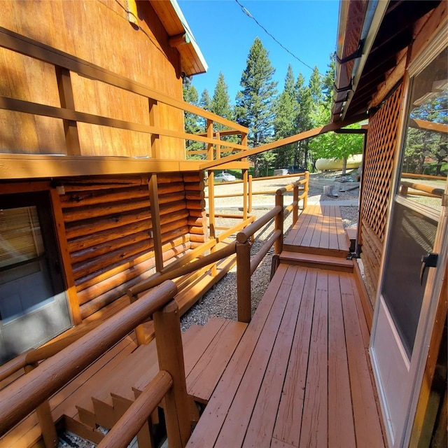 15426 Steamboat Dr, Augusta, MT 59410 - view of deck