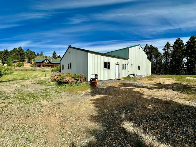 view of home's exterior