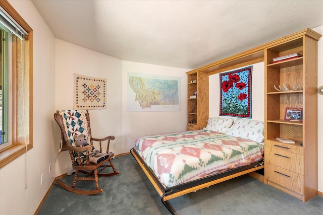 bedroom with carpet flooring