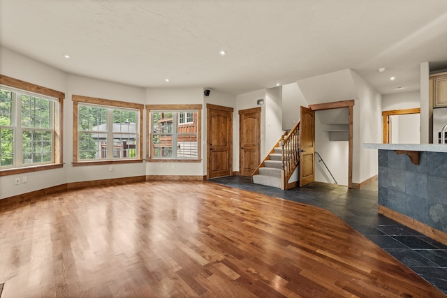 view of unfurnished living room