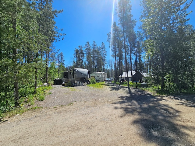 view of street with driveway