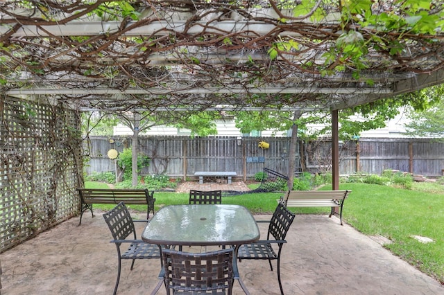 view of patio / terrace