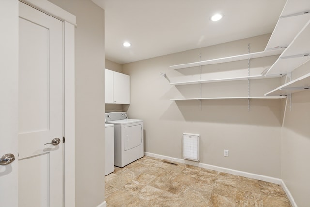 laundry area featuring washer and clothes dryer