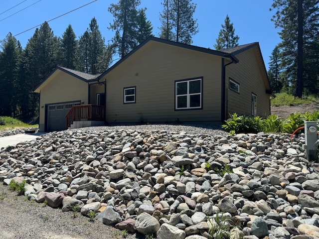 view of ranch-style home