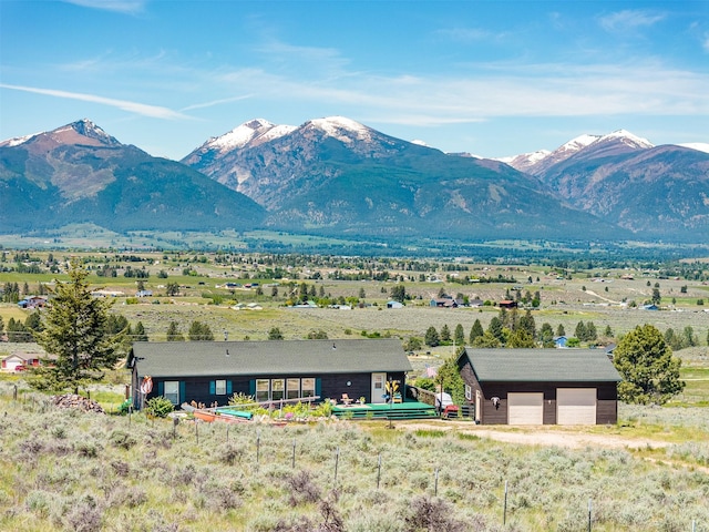 3851 Reed Butte Rd, Stevensville, MT 59870 - view of mountain feature