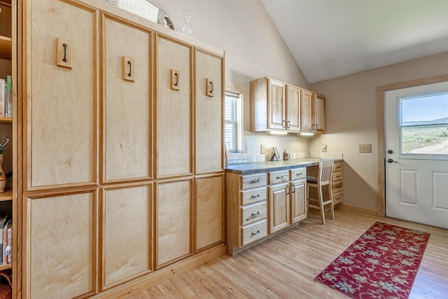 3851 Reed Butte Rd, Stevensville, MT 59870 - mudroom with lofted ceiling and light wood-type flooring