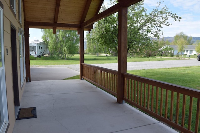 view of patio / terrace