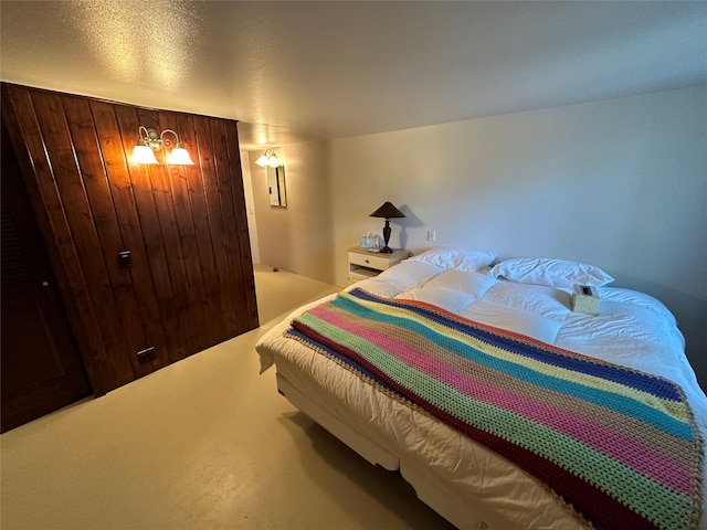 8 Cedar Gulch Ln, Thompson Falls, MT 59873 - bedroom featuring carpet floors and wood walls