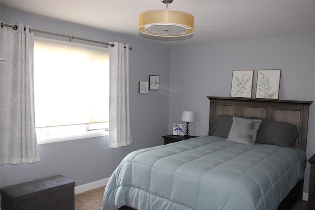 bedroom featuring carpet flooring