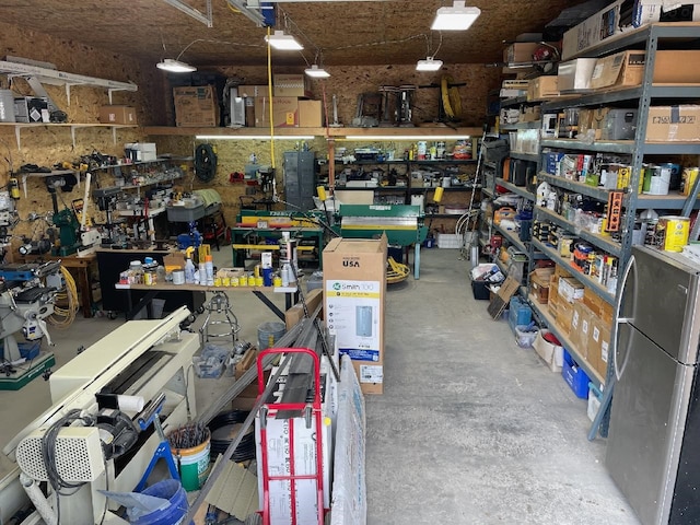 view of storage