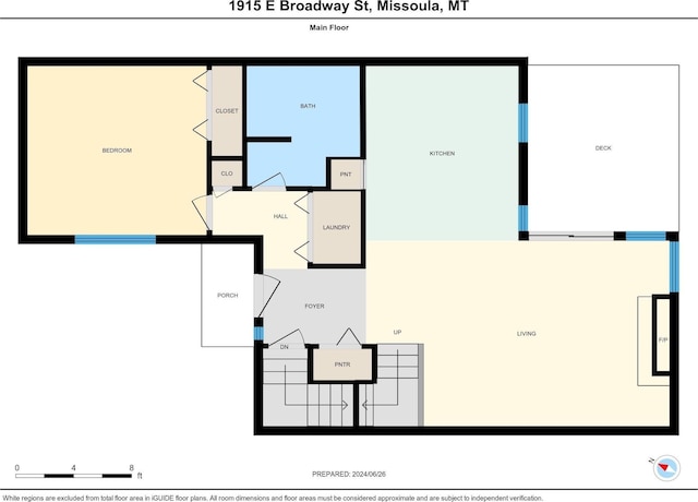 1915 E Broadway St, Missoula, MT 59802 - floor plan