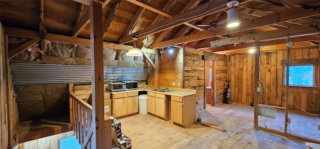 interior space featuring a sink