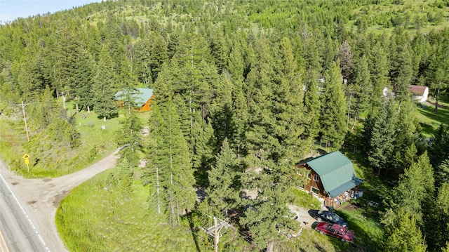 8100 US Highway 2 W, Marion, MT 59925 - aerial view of a heavily wooded area
