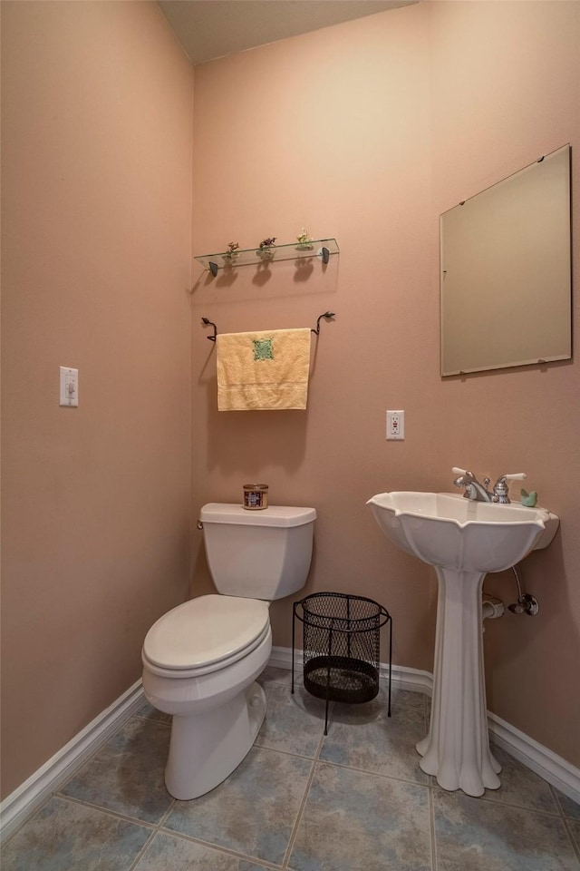 bathroom with toilet