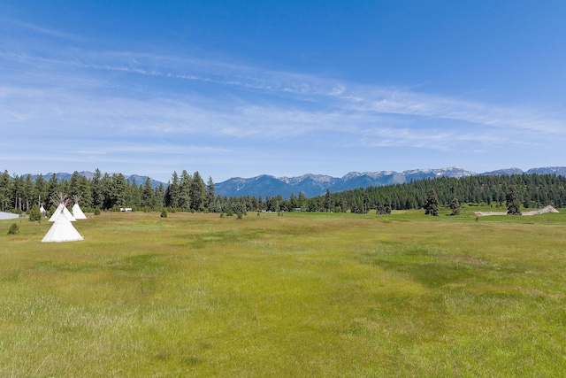 233 Coverdell Rd, Bigfork, MT 59911 - view of mountain background with rural landscape
