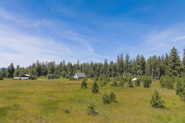 view of nature featuring a rural view