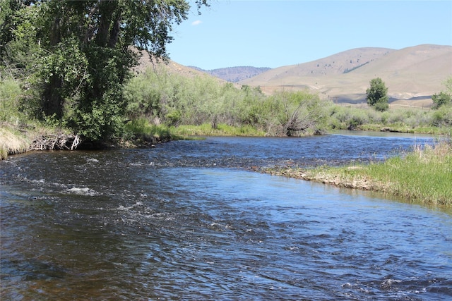 240 Ponderosa Rd, Melrose, MT 59743 - water view featuring a mountain backdrop