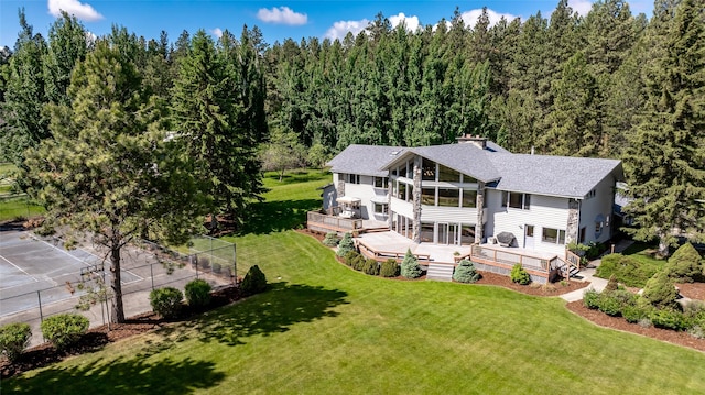417 Sirucek Ln, Kalispell, MT 59901 - view of subject property featuring a heavily wooded area