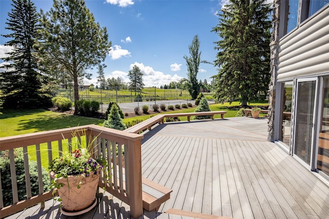 417 Sirucek Ln, Kalispell, MT 59901 - view of deck