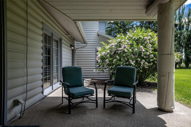 417 Sirucek Ln, Kalispell, MT 59901 - view of patio / terrace