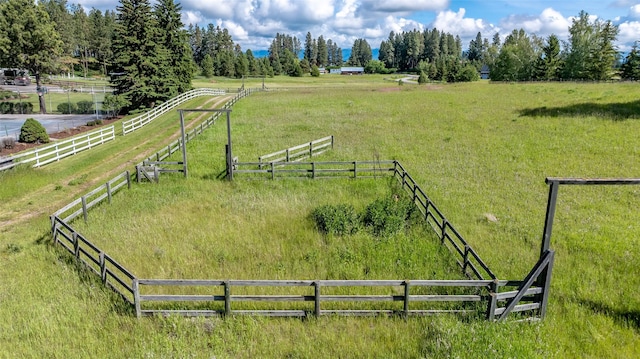 417 Sirucek Ln, Kalispell, MT 59901 - overview of rural landscape featuring a pastoral area