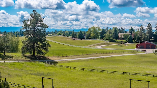417 Sirucek Ln, Kalispell, MT 59901 - aerial view of sparsely populated area featuring agricultural land