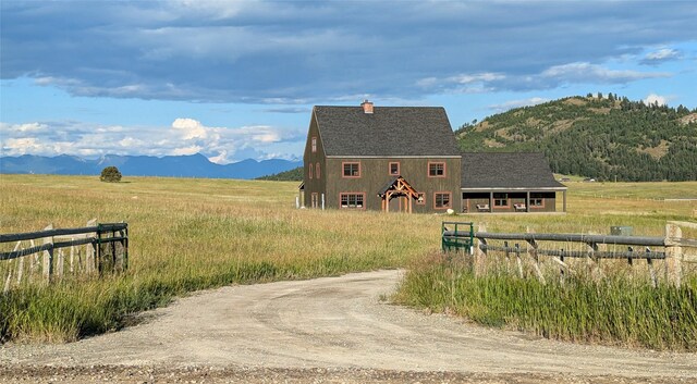 285 N Hill Rd, Kalispell, MT 59901 - view of mountain background with rural landscape