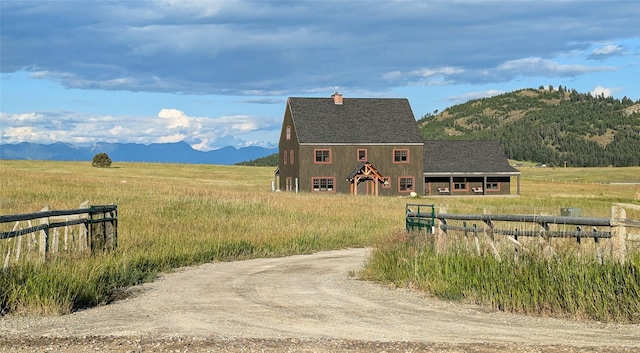 285 N Hill Rd, Kalispell, MT 59901 - view of mountain background featuring rural landscape