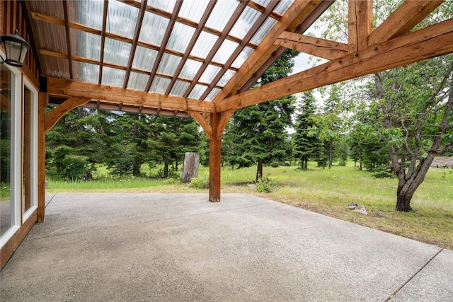 96 S Sanctuary Loop, Heron, MT 59844 - view of patio