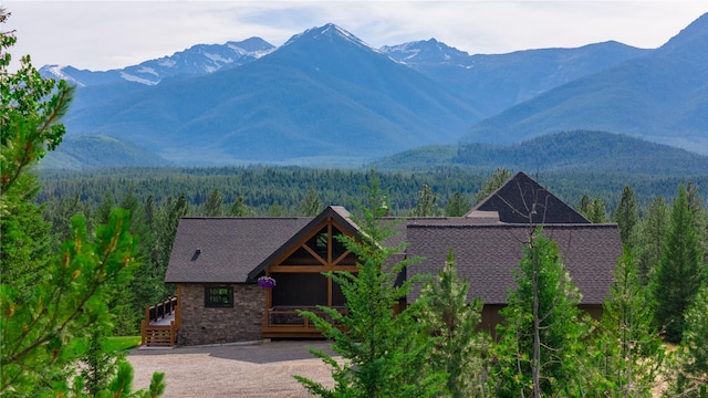 property view of mountains