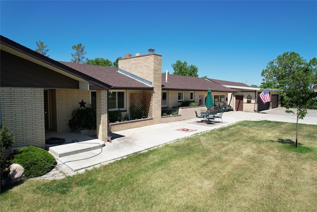 exterior space featuring a patio area