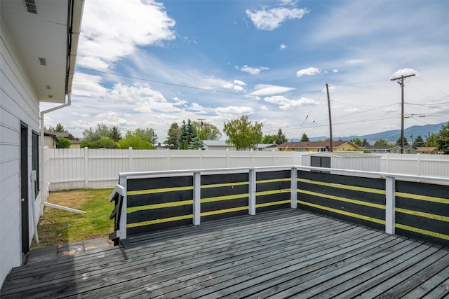 view of deck