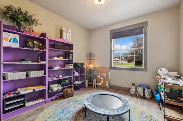282 Mcwenneger Dr, Kalispell, MT 59901 - game room with wood finished floors