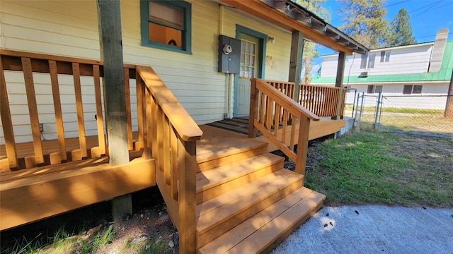 view of property entrance